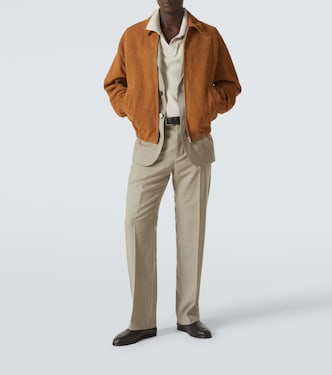 Blouson in suede | Auralee