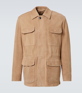 Suede field jacket | Brioni