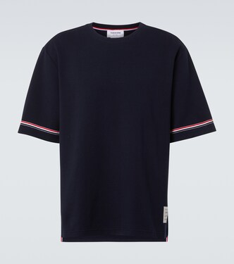 4-Bar cotton T-shirt | Thom Browne