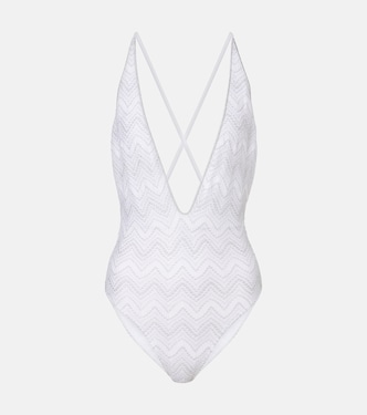 Badeanzug aus Häkelstrick | Missoni