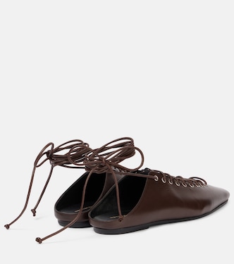 Ballerine stringate in pelle | Dries Van Noten