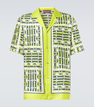 Chemise Horsebit en soie | Gucci