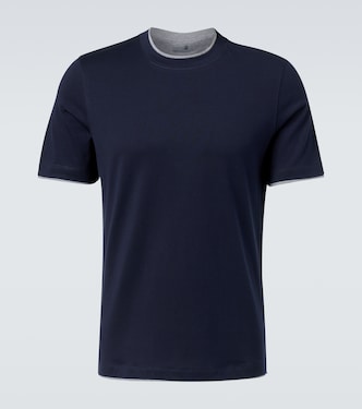 Cotton jersey T-shirt | Brunello Cucinelli