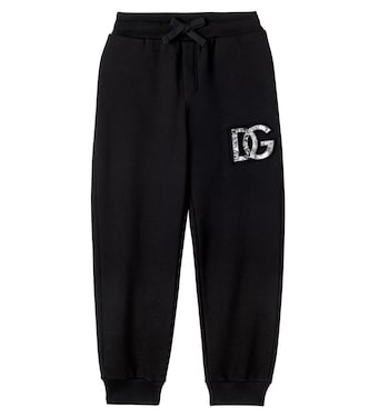 Jogginghose DG aus Baumwoll-Jersey | Dolce&Gabbana Kids