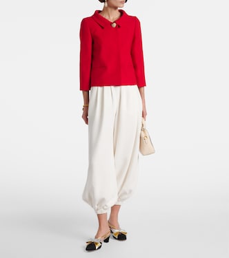 Blazer Crêpe Couture à ornements | Valentino