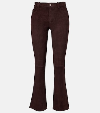 Schlaghose Dean 22 aus Veloursleder | Stouls