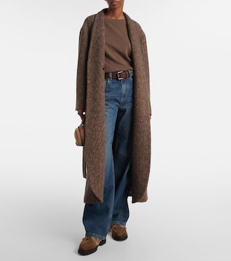 High-Rise Wide-Leg Jeans Monili | Brunello Cucinelli