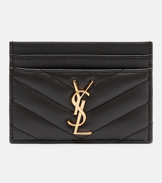 Kartenetui Cassandre aus Matelassé-Leder | Saint Laurent