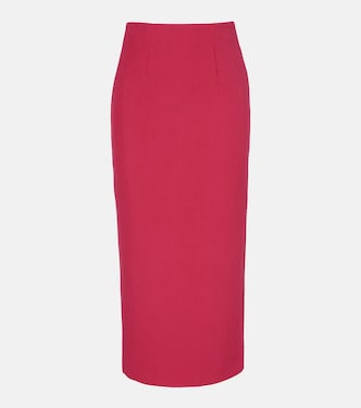 High-rise cady pencil skirt  | Roland Mouret