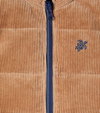 Reversible cotton corduroy puffer vest | Vilebrequin Kids