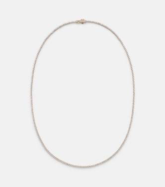 14kt gold (585/1000) earrings with diamonds | Stone and Strand