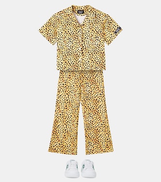 Camisa de cady estampada | Versace Kids