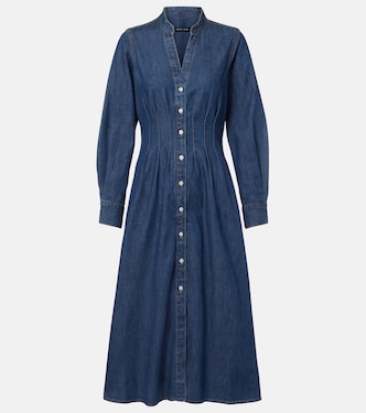 Arcadia denim shirt dress | Veronica Beard