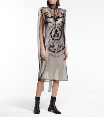 Midikleid aus Tüll und Satin | Acne Studios