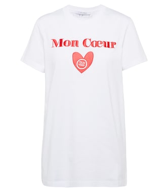 Oliato embroidered cotton T-shirt | Max Mara