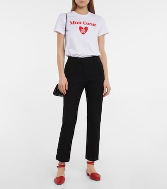T-Shirt Oliato aus Baumwolle | Max Mara