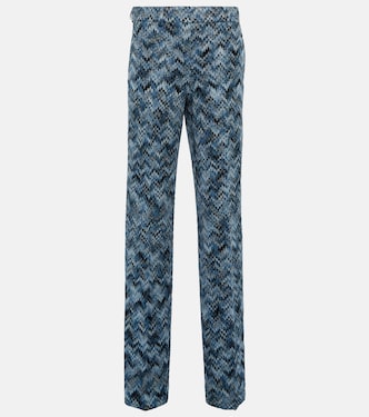 Zig-zag straight pants | Missoni