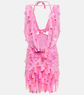 Verziertes Minikleid | The Attico