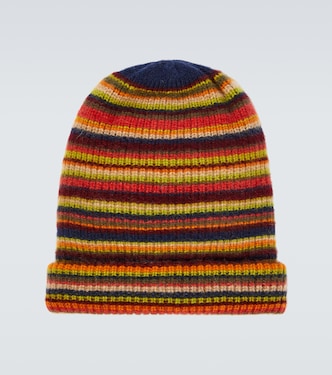 Berretto in cashmere a righe | The Elder Statesman