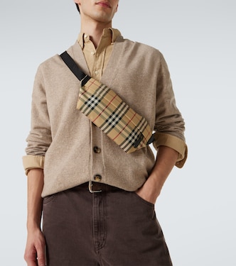 Marsupio Stevie a quadri | Burberry