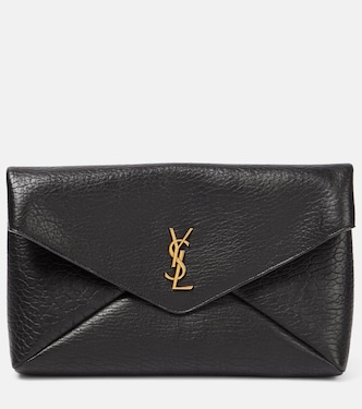 Cassandre Large leather pouch | Saint Laurent
