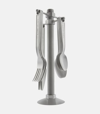 Conversational Objects 16-piece flatware set by Virgil Abloh | Alessi