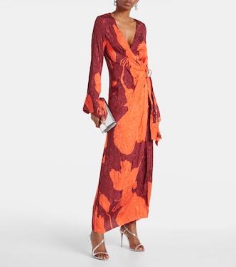 Floral jacquard maxi dress | Johanna Ortiz