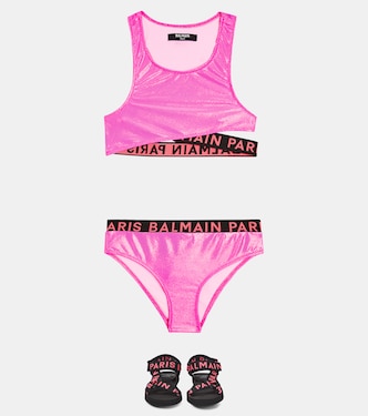 Bikini con logo | Balmain Kids