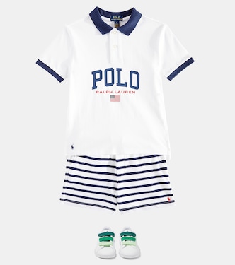 Shorts aus Baumwoll-Jersey | Polo Ralph Lauren Kids