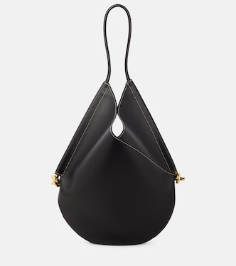 Solstice Medium leather shoulder bag | Bottega Veneta