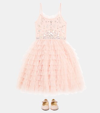 Abito Crystal Palace in cotone e tulle | Tutu Du Monde