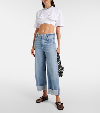 Cropped Wide-Leg Jeans Ayla | Citizens of Humanity