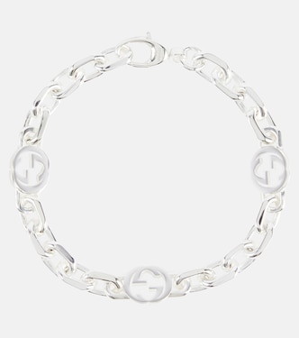 Armband Interlocking G aus Sterlingsilber | Gucci
