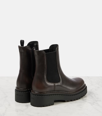 Stivaletti Chelsea in pelle | Prada