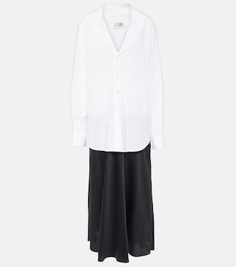 Midikleid aus Baumwolle | MM6 Maison Margiela