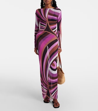Abito lungo Iride in tulle | Pucci