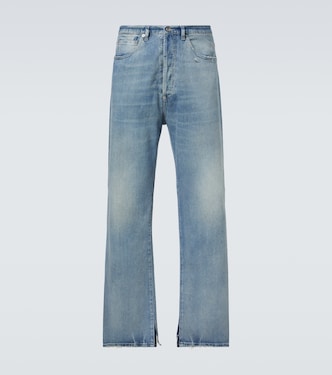 Distressed mid-rise wide-leg jeans | Maison Margiela