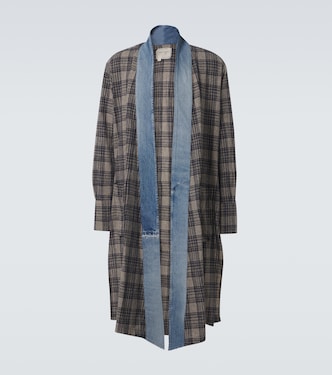 Mantel aus Baumwolle mit Denim | Greg Lauren