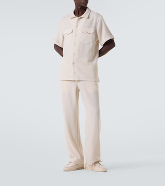 Gerade Hose Diamond aus Kaschmir | God's True Cashmere