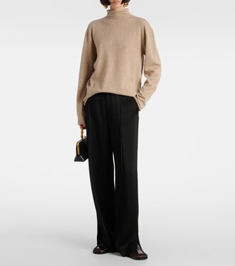 Cashmere turtleneck top | Jil Sander