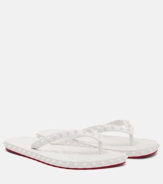 Super Loubi Flip spiked thong sandals | Christian Louboutin