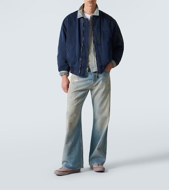 Vintage silk and cotton bomber jacket | A.Presse