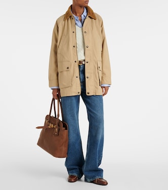 Corduroy-trimmed cotton field jacket | Polo Ralph Lauren
