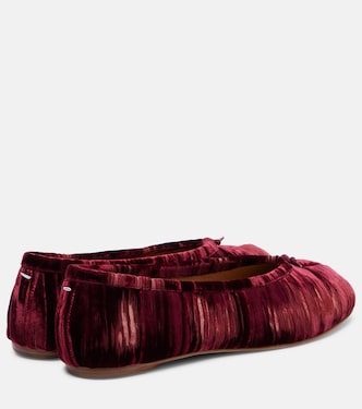 Bailarinas Tabi de terciopelo  | Maison Margiela