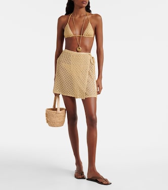 Lamé wrap skirt | Missoni