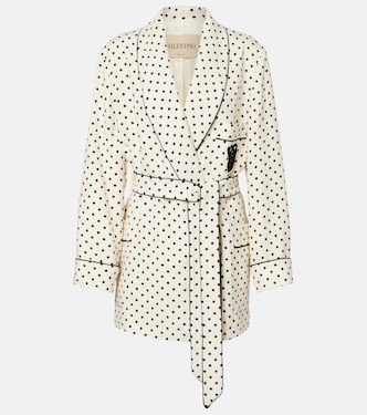 Chaqueta De Pois con cinturón | Valentino
