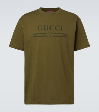 Logo cotton jersey T-shirt | Gucci