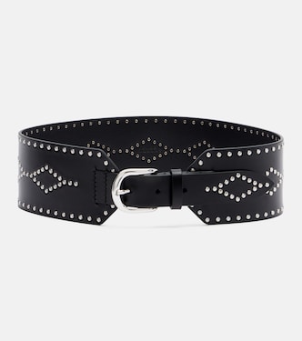 Lucie studded leather belt | Isabel Marant