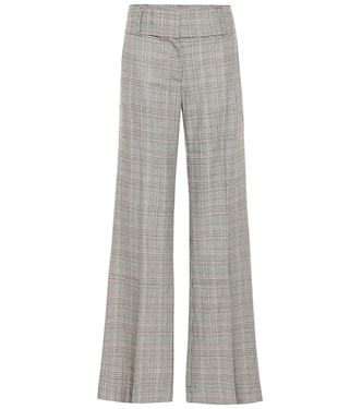 Metropolitan checked wide-leg pants | Frame