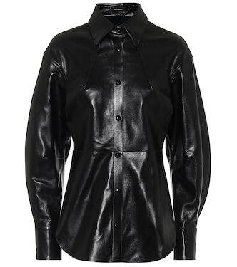 Xiao leather shirt | Isabel Marant